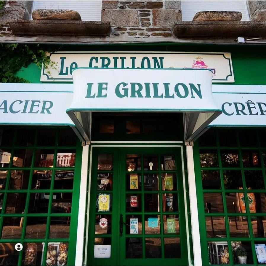Hotel Le Grillon Pontorson Exterior foto